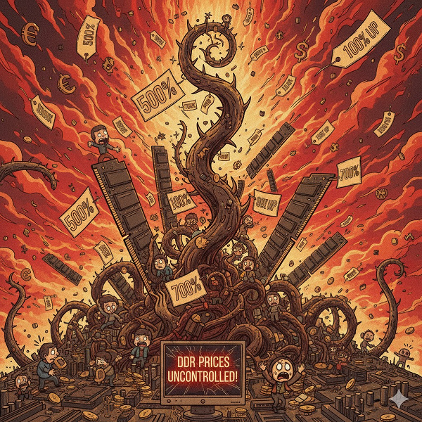 Оперативная память подорожала на 50-100% буквально за две недели. Аналитики говорят, что лучше в ближайшее время не станет